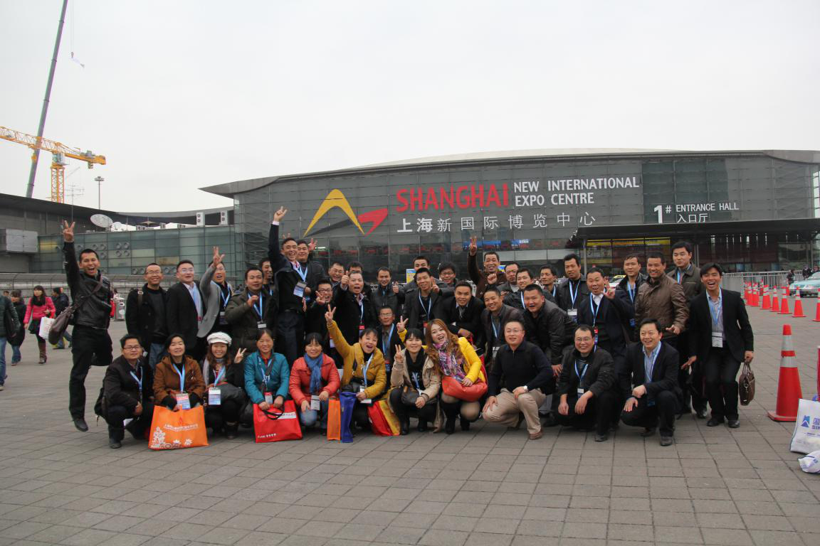 Participants in the Shanghai exhibition of BMW
